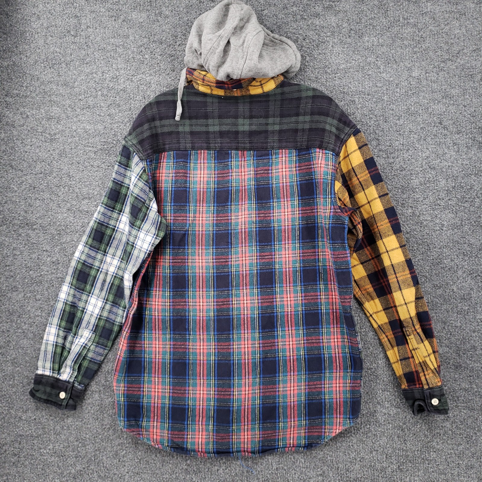 American Eagle Shacket Men Medium Tall Multicolor… - image 2