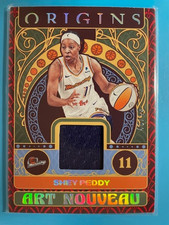 Shey Peddy – 2023 Origins WNBA “Art Nouveau” #AN-SPD Red parallel /49 (Mercury)