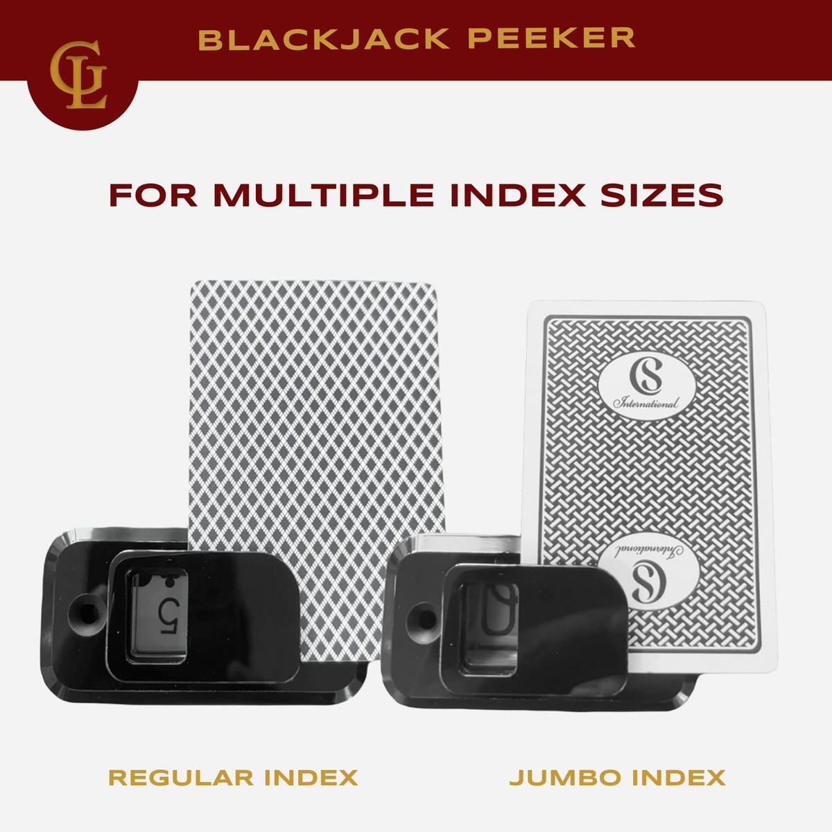 Blackjack Peeker - Visualizzatore di carte da banco per l