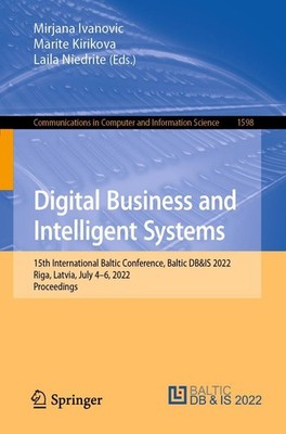 Digital Business and Intelligent Systems Mirjana Ivanovic