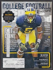 SPORTS ILLUSTRATED Jabrill Peppers Caster Semenya Greg Ward Jr + 8/15 2016
