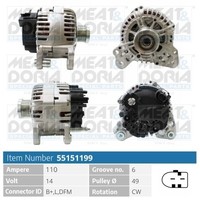 Meat & Doria Generator FüR VW Golf V 1K1 1.4 TSI 2.0 GTI 5K1 1T1 1T2 Skoda