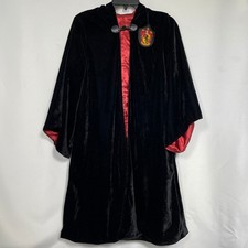 Harry Potter Gryffindor Black Velvet Cosplay Robe Spirit Youth One Size