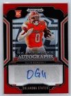2025 Panini Prizm Draft Picks Football Red Ollie Gordon II #DPA-OGN
