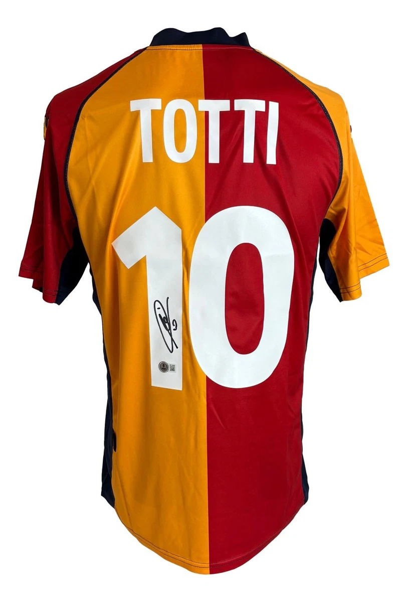 Francesco Totti AS Roma Signed Shirt - CharityStars