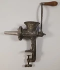Griswold #4  Meat Grinder good condition with Sausage maker attachment No blade