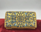 ANTIQUE RUSSIAN SILVER ENAMEL CIGARETTE CASE