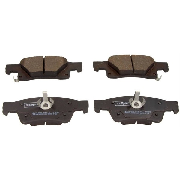 Maxgear BremsbeläGe Hinten FüR Jeep Grand Cherokee IV Dodge Durango-image