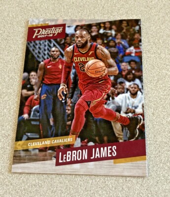 2017-18 Panini Prestige #16 LeBron James Cleveland Cavaliers