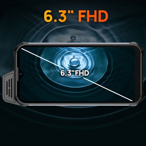 6.3" 4G LTE Android 13 Rugged Smartphone Walkie Talkie Outdoor Radio PTT Mobile - Picture 4 of 16