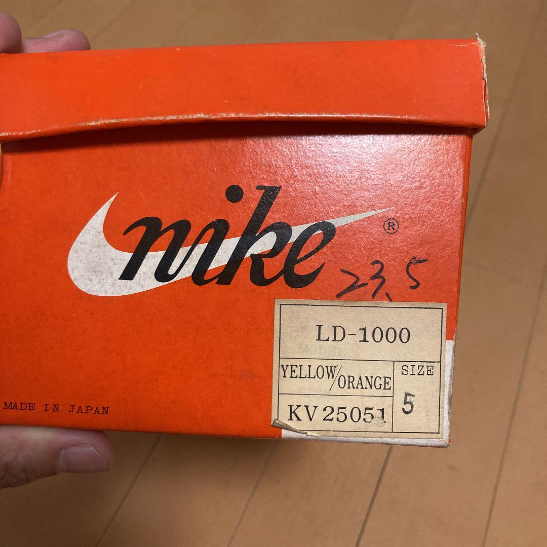 Nike LD1000 Original Yellow x Orange US5 Made in Japan