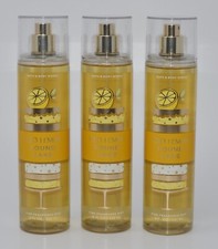 3 BATH  BODY WORKS ICED LEMON POUND CAKE FINE FRAGRANCE MIST BODY SPRAY 8 OZ