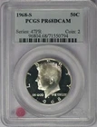 1968-S 50c Kennedy Half Dollar - PCGS PR 68 DCAM
