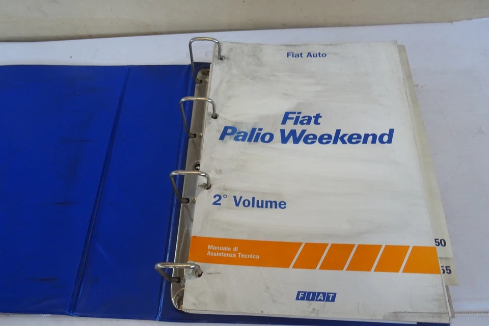 manuale officina Fiat Palio Weekend impianto elettrico carrozzeria 1997 - Immagine 4 di 4