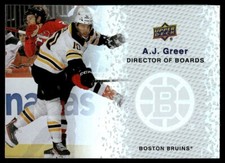 2023-24 Upper Deck Series 2 Director of Boards A.J. Greer Boston Bruins #DB-2