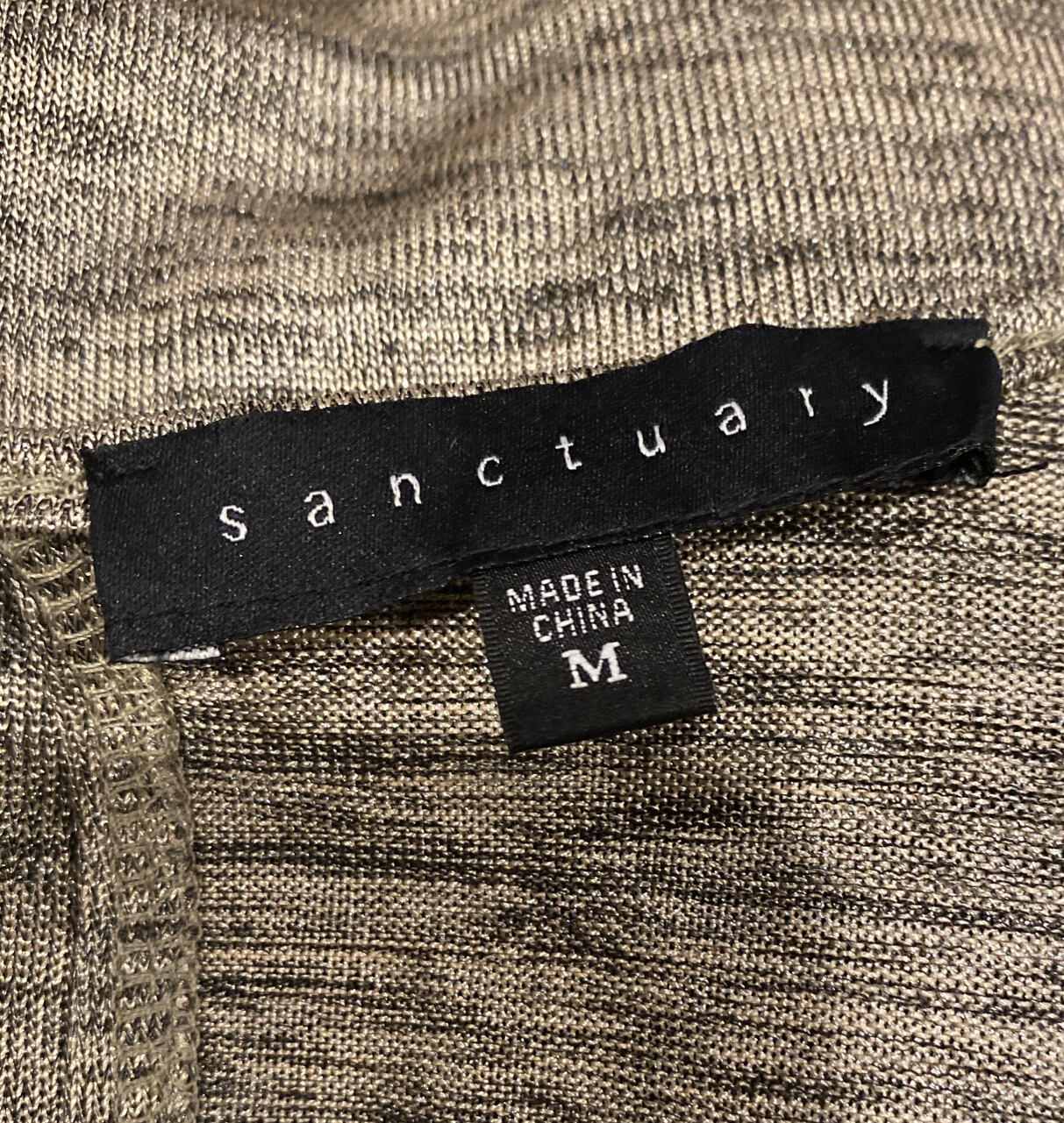 Sanctuary Multi Color Metallic Polyester Blend Ta… - image 6