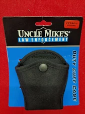 Uncle Mikes 7792-1 PRO-PAK Open Handcuff Case