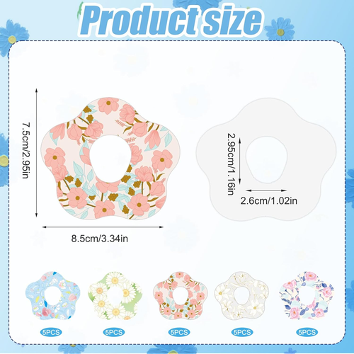 25Pcs Adhesive Patches for Dexcom G7, Waterproof CGM over Patch with Hole, Senso - Picture 2 of 7