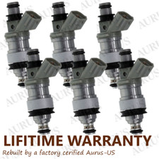 X6 Oem Denso Fuel Injectors For 1996 1997 1998 Toyota 4runner 3.4l 23250-62030