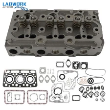 Complete Cylinder Head W/ Full Gasket Kit For Kubota D750 Engine B5200 B7100