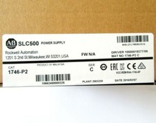 New Factory Sealed Allen Bradley 1746-P2 Chassis Power Supply PLC 1746P2 In Box
