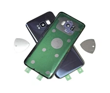 Back Glass Camera Battery Cover Replacement Fit Samsung Galaxy S8 Orchid Grey