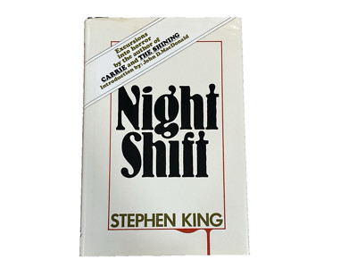 NIGHT SHIFT by Stephen King 1978 HCDJ  Doubleday.