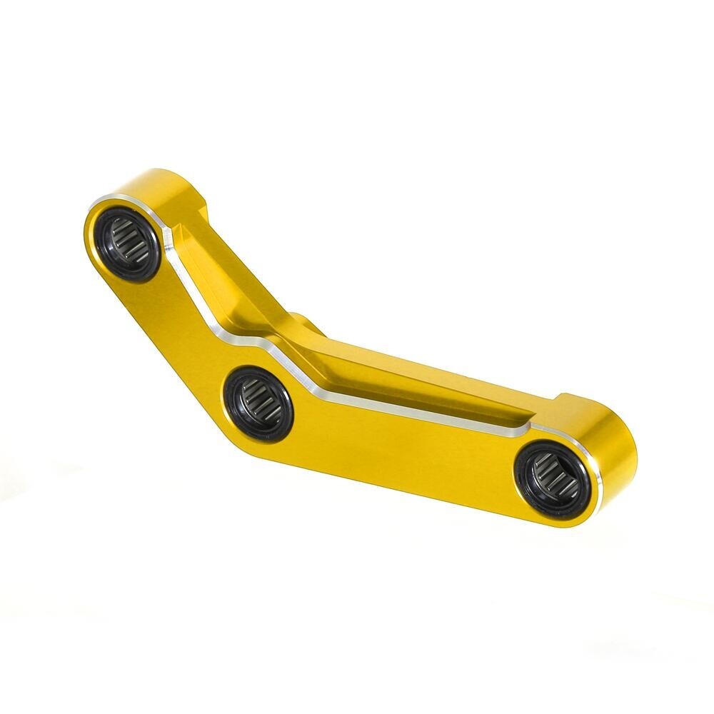 Kit De Eslabones De Bajada Para Suspensión Trasera De Yamaha MT-07, FZ-07, XSR700, YZF R7 - Aluminio Negro, Incluye Hardware, Marca Lenkdou