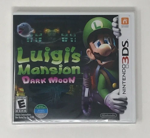 Luigi's Mansion Dark Moon Nintendo 3DS Brand New & Factory Sealed!