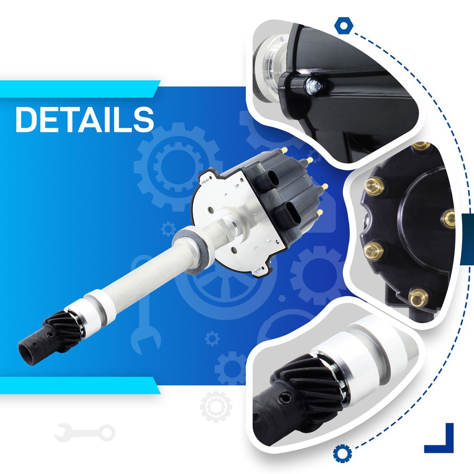 Ignition Distributor For Chevy GC C/K Pickup Truck Van Caaro 5.0L 5.7L 7.4L : Aazon.in