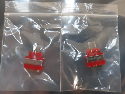 Pair of Genuine Smart Keeper USB Type C Port Lock CSK-CUL10 NEW *OUT OF BOX*