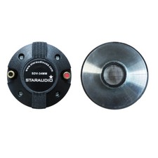 2Pcs 1.35 inch 34MM 8 Ohms Driver Titanium Screw-On Horn For PA Speaker Tweeters