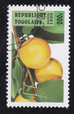 Togo 1996 Fruit Peaches 200f CTO VGC