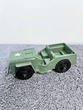 Vintage US ARMY Plastic Jeep TIM-MEE TOYS Made in USA  #307-999