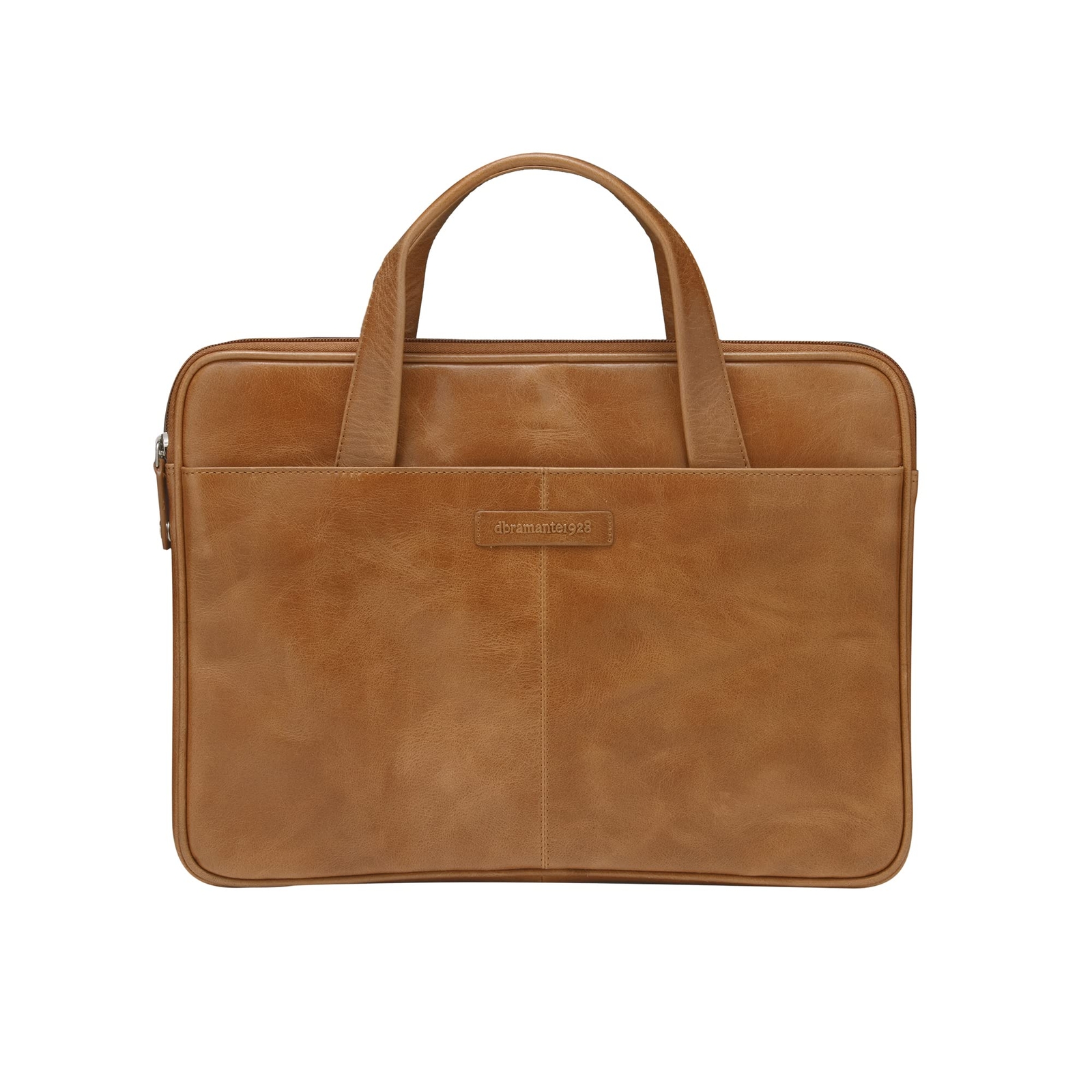 dbramante1928 Silkeborg Laptop Case   Handcrafted Full-Grain Leather Tan 15 Zoll