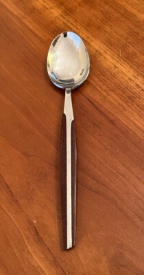 Eldan ELD2 BROWN Stainless Steel Japan MCM Glossy Silverware 4 Spoons