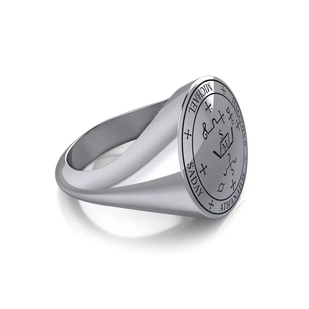 Archangel michael sigil ring deals