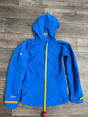 mountain equipment jacket gore-tex pro shell men blue small