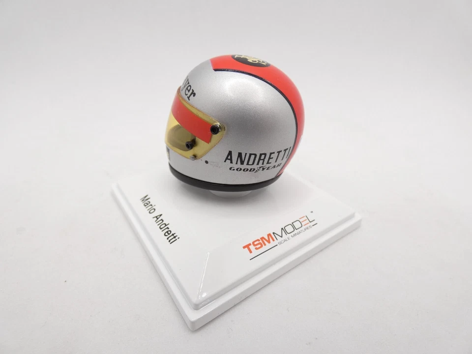 Helm Mario Andretti 1978 Team Lotus TSM13AC19 Tsm 1/8 F1 Helm Formel 1 - Bild 3 von 3