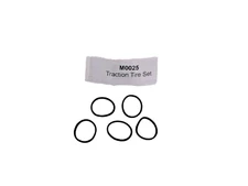 HO IHC TRACTION TIRES SET #M0025 BAG OF 5 TRACTION TIRES