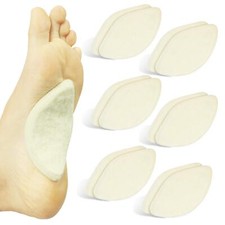 Arch Supports for Women  Men 12 Pack - Felt Insert with Adhesive - Foot Pads...