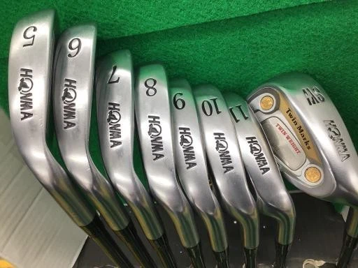 HONMA GOLF Twin Marks AP-502 8pcs Iron Set 5-11/SW 2STAR No Head Cover - Image 3 of 4