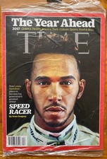 TIME Magazine 2017 Lewis Hamilton Speed Racer...