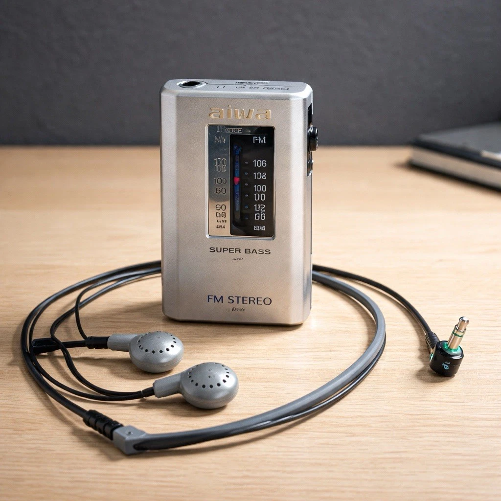 Rádio Portátil Walkman Aiwa Antigo Coleção Retrô - Não Liga à venda em