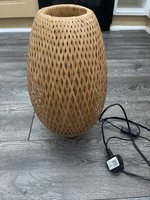Neue IKEA BOJA Tischlampe, Bambus/Handarbeit, 40 cm, 101.550.39