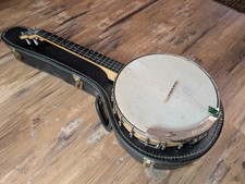 Lyon  Healy F Style 4 String Open Back Tenor Banjo Maple Un-Cleaned Super LOUD 