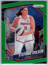 2025 Panini Prizm WNBA Stefanie Dolson Green Prizms #112