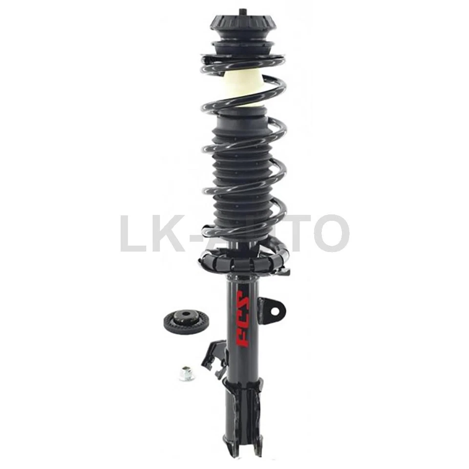 Kit de eslabones de barra estabilizadora puntales y muelles helicoidales para Nissan Versa 2012 Foto 3 de 4