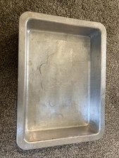 Vintage Rema Air Bake Double Wall Aluminum 13” X 9” X 2 1/4” Cake Pan