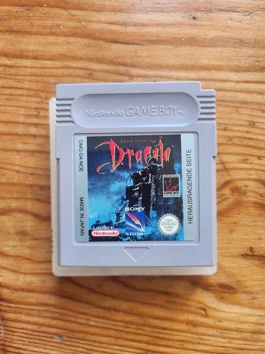 Bram Stoker’s DRACULA Game Boy NOE